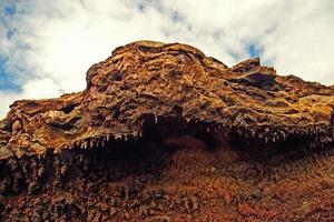 originale vulcanico paesaggi a partire dal il spagnolo isola di Lanzarote foto