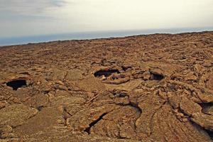 originale vulcanico paesaggi a partire dal il spagnolo isola di Lanzarote foto