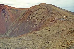 originale vulcanico paesaggi a partire dal il spagnolo isola di Lanzarote foto