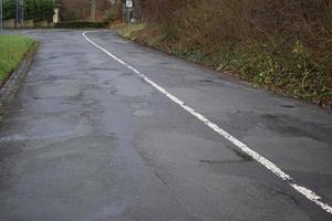 deteriorato strada nel Germania foto