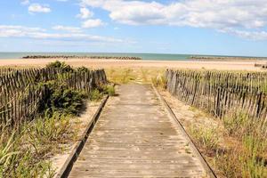 panoramico Visualizza di il spiaggia foto