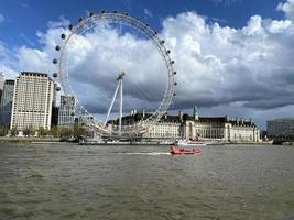 Londra nel il UK nel aprile 2023. un' Visualizza di il Londra occhio foto