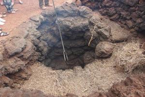 originale vulcanico paesaggi a partire dal il spagnolo isola di Lanzarote foto