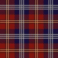 tartan senza soluzione di continuità modello, blu e rosso, può essere Usato nel il design di moda Abiti, biancheria da letto, tende, tovaglie. foto