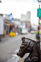 iconico testa di cavallo nel nuovo orleans foto