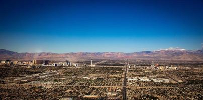 panoramico Visualizza di las vegas foto