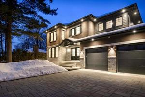 bellissimo lusso canadese singolo famiglia Casa nel maggiore montreal la zona foto