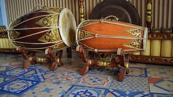 giavanese gamelan musicale strumenti foto