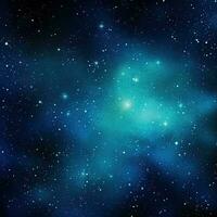 notte cielo con stelle e nebulosa come sfondo, blu galassia sfondo foto