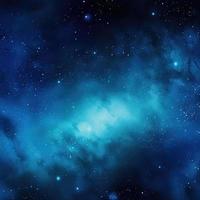 notte cielo con stelle e nebulosa come sfondo, blu galassia sfondo foto