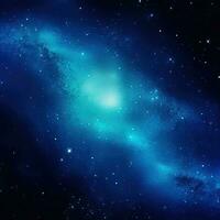 notte cielo con stelle e nebulosa come sfondo, blu galassia sfondo foto