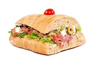 grande gustoso Sandwich foto
