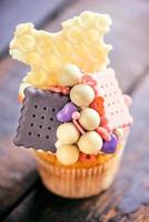 cioccolato Bon Bons Cupcake foto