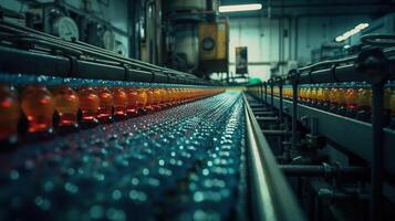 un' acqua Riempimento linea Lavorando, generato ai Immagine foto