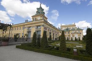 reale palazzo collocato nel il Wilanow quartiere di varsavia, Polonia foto