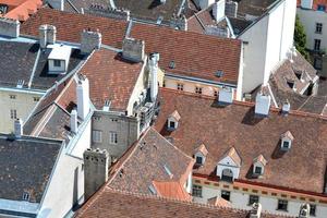 paesaggio urbano di vienna, Austria a partire dal sopra foto