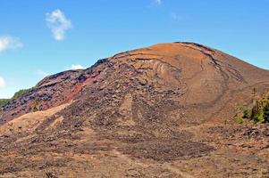 vulcanico cono nel Hawaii foto