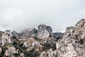 amalfi costa rocce foto