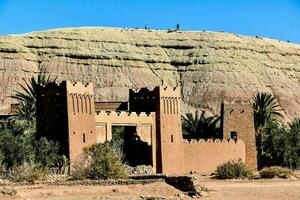 Visualizza di vecchio Ben haddou cittadina nel centrale Marocco Africa foto