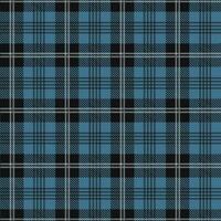 tartan senza soluzione di continuità modello, nero e blu, può essere Usato nel il design di moda Abiti. biancheria da letto, tende, tovaglie foto