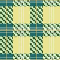 tartan senza soluzione di continuità modello, verde e giallo, può essere Usato nel moda design. biancheria da letto, tende, tovaglie foto