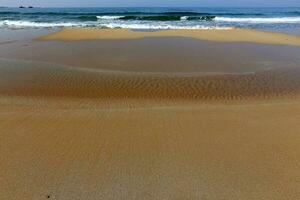 costa del Mar Mediterraneo nel nord di Israele. foto