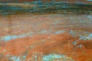 il colore di mare acqua su il mediterraneo costa. foto