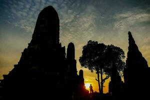 antico tempio in tailandia foto