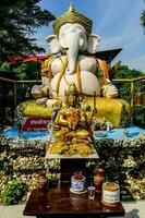 asiatico religioso scultura foto