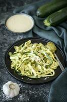 cremoso zucchine pesto foto