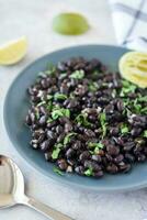 cucinato nero fagioli foto