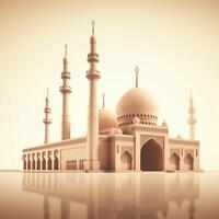 ai generativo bellissimo lusso moschea foto