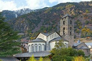 Chiesa di santo Stefano nel andorra la vella foto