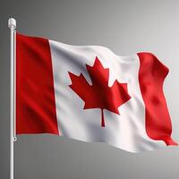Canada bandiera . ai generato foto