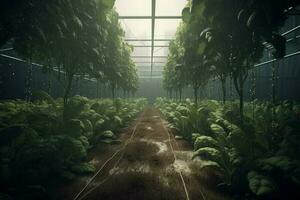 agricoltura in crescita impianti. creare ai foto