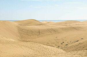 panoramico sabbia dune foto