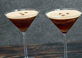 caffè espresso Martini bicchieri foto