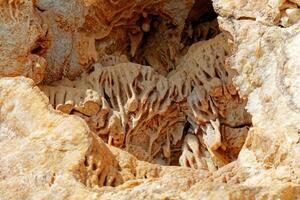 Visualizza di naturale roccia formazioni. incredibile naturale roccia formazioni nel il mondo. foto