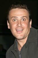 los angeles sep 16 jason segel arriva a il cbs autunno festa 2010 a il colonia su settembre 16 2010 nel los angeles circa foto