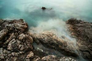 rocce di il mare foto