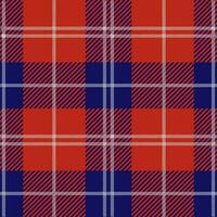 tartan senza soluzione di continuità modello, blu e rosso può essere Usato nel il design di moda Abiti. biancheria da letto, tende, tovaglie foto