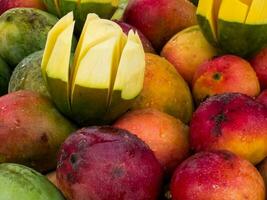 strada vendere di fresco attualità Mango a cali città centro foto