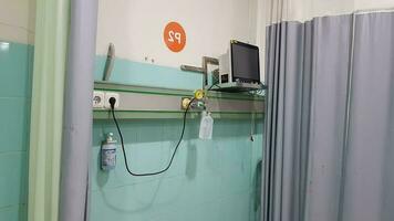 suracarta, Indonesia, jan 2023, interno di recupero camera nel intensivo cura unità a muwardi ospedale foto