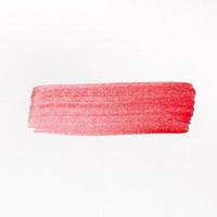 acquerello linea pennello rosso dipinto. alta qualità e risoluzione bellissimo concetto di foto
