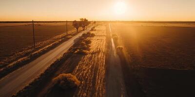 ai generato. ai generativo. foto realistico illustrazione di selvaggio campagna paesaggio Texas nel America. contadino avventura selvaggio stile di vita vibrazione. grafico arte