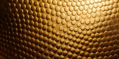 oro sfondo nel macro sparare. ai generativo foto