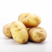 un' mucchio di patate generativo ai generato foto