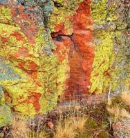 colori di pietra del deserto a rimrock springs area di gestione della fauna selvatica vicino a madras, o foto