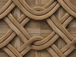 corde di legno strutturato sfondo foto