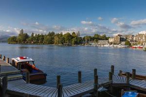 Bowness-on-Windermere Harbour View, Lake District in Cumbria, Regno Unito